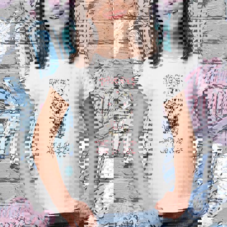 Marcos Alvarado Three Eyes Two To Look One To See Skull Youth T-shirt