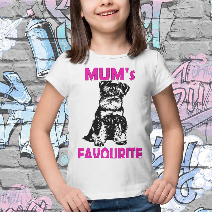 Miniature Schnauzer At Home Mums Favourite Multi Tasking Dog Youth T-shirt