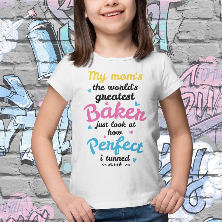 My Moms The Worlds Greatest Baker 131 Trending Shirt Youth T-shirt