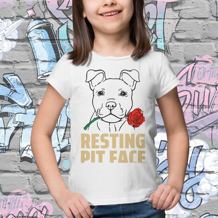 Pitbull Love I Love My Cute Pitbull 785 Shirt Youth T-shirt