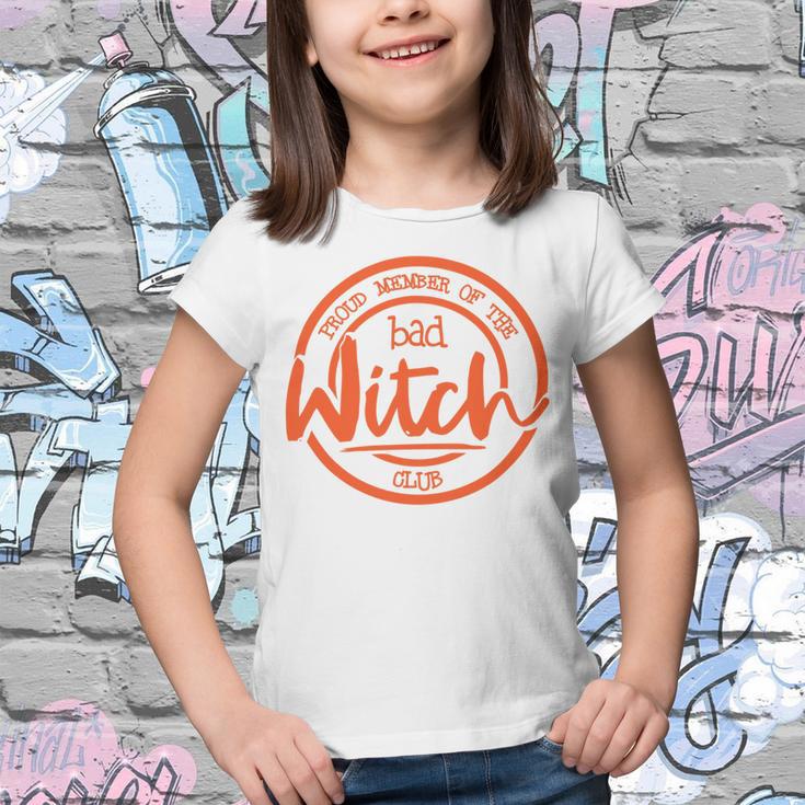 Proud Member Of The Bad Witch Club Circle Basic Youth T-shirt