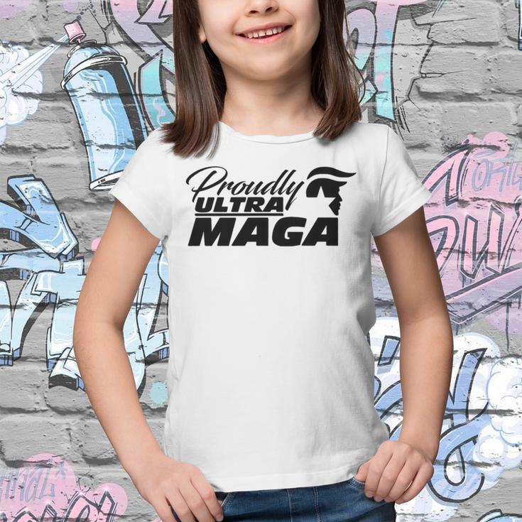 Proudly Ultra Maga Decallets Go Brandontrump Was Rightmandate Freedom Sticker Youth T-shirt