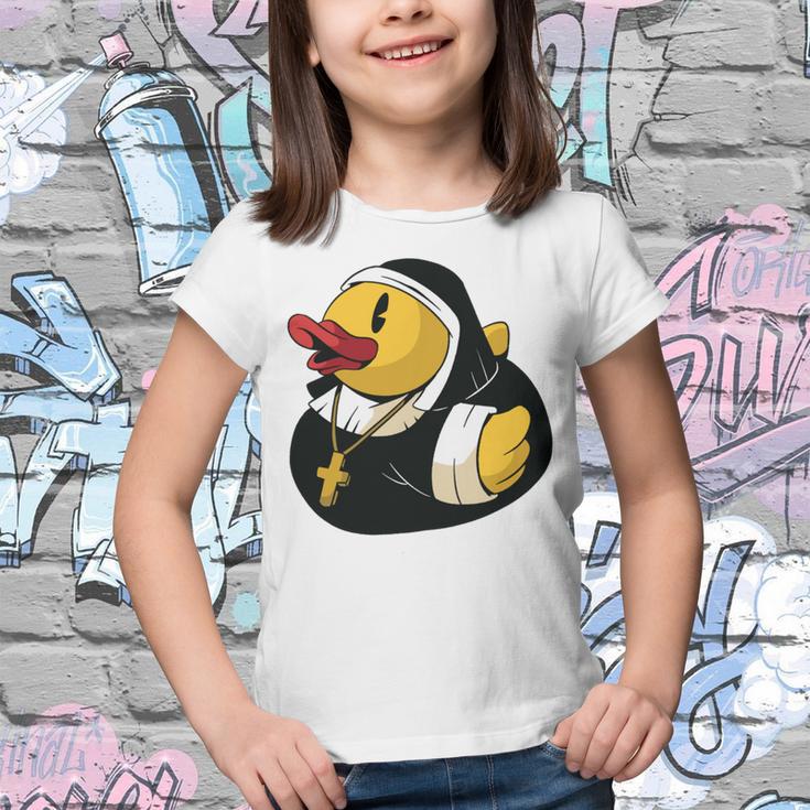 Rubber Duck Nun Youth T-shirt