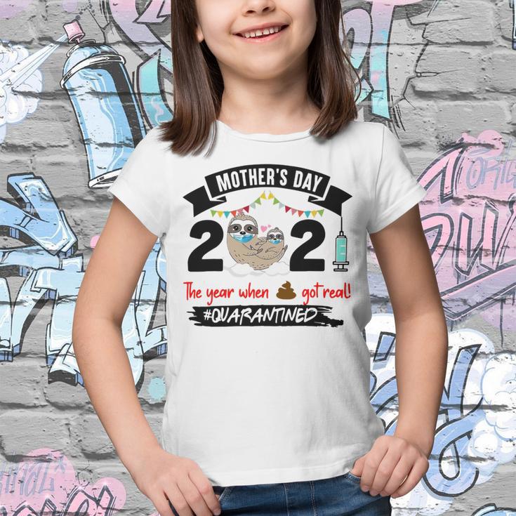 Sloth Mothers Day 2021 The Year When 848 Shirt Youth T-shirt