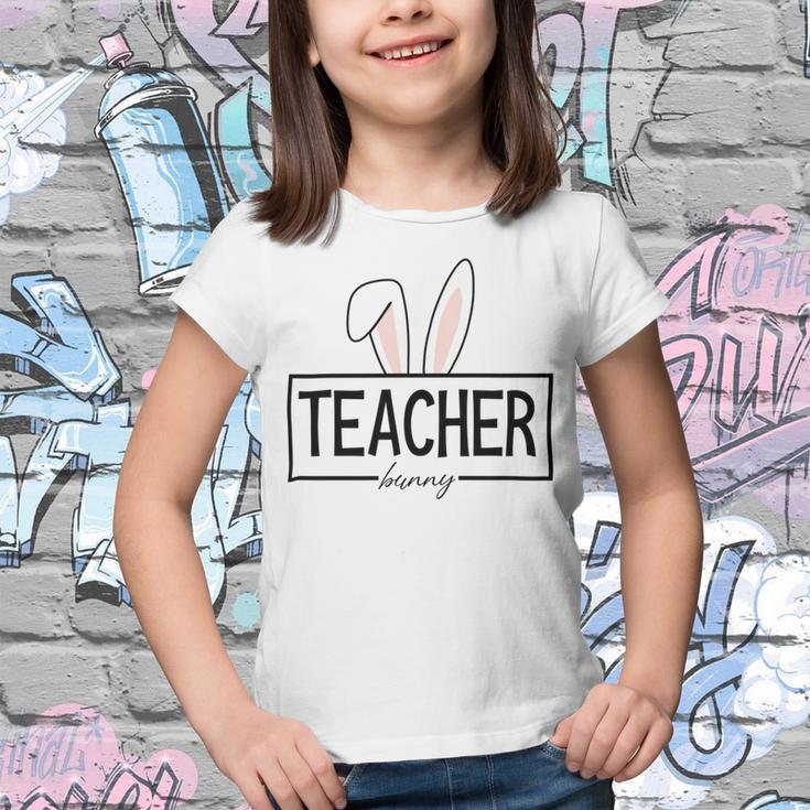 Teacher Bunny Easter Youth T-shirt