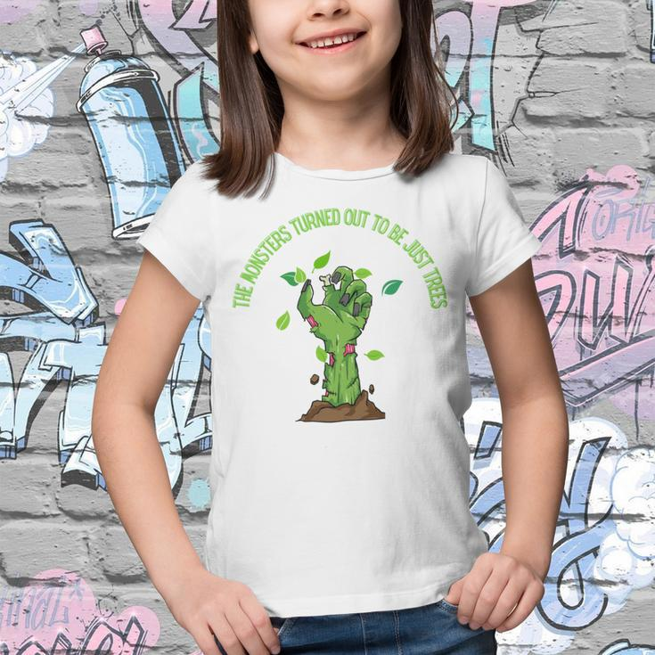 The Monsters Turned Out To Be Just Trees Hand Monster Youth T-shirt