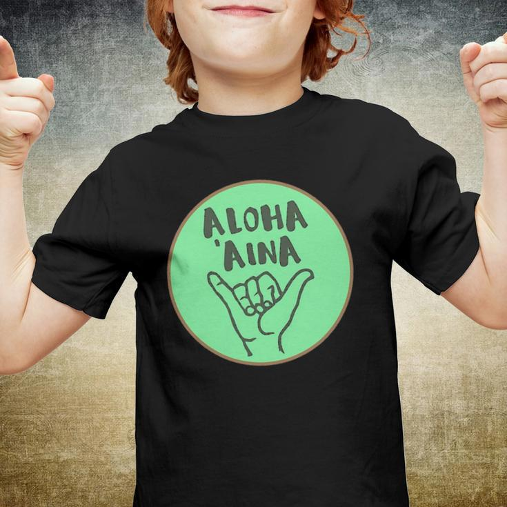 Aloha Aina Love Of The Land Youth T-shirt