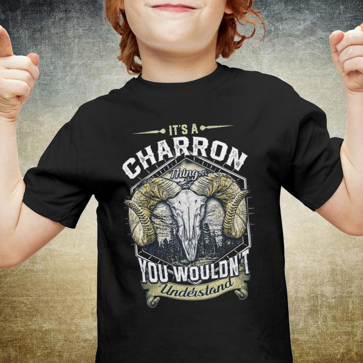 Charron Name Shirt Charron Family Name V4 Youth T-shirt