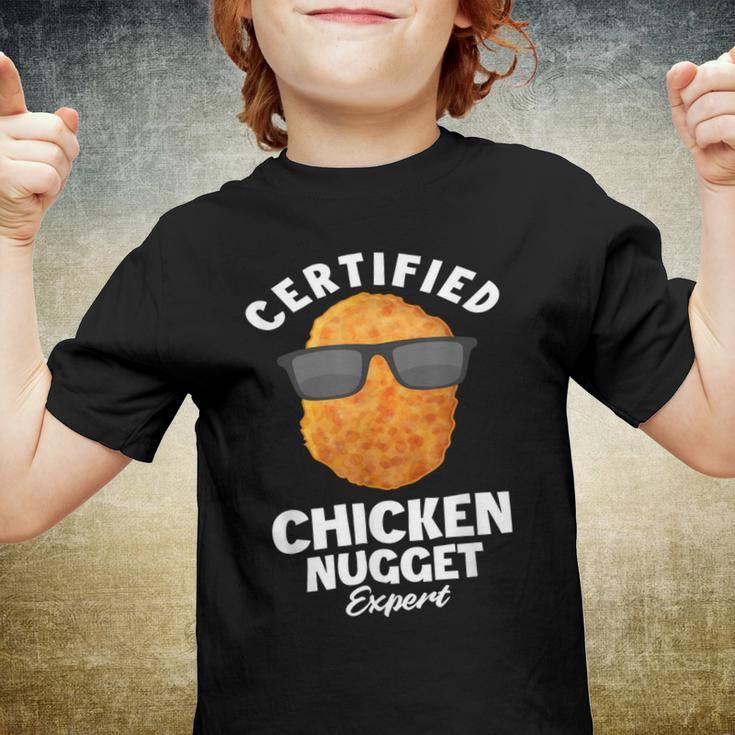 Chicken Chicken Certified Chicken Nugget Expert - Funny Chicken Nuggets Youth T-shirt