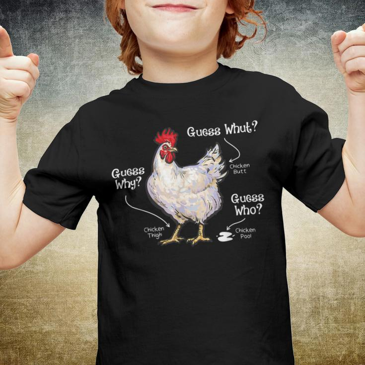 Chicken Chicken Chicken Butt Funny Joke Farmer Meme Hilarious V3 Youth T-shirt