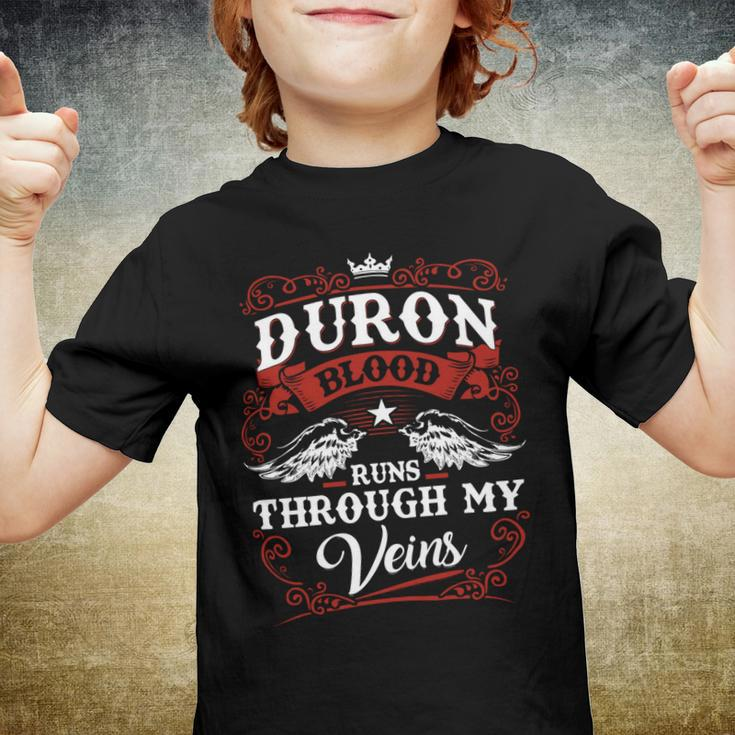 Duron Name Shirt Duron Family Name V2 Youth T-shirt