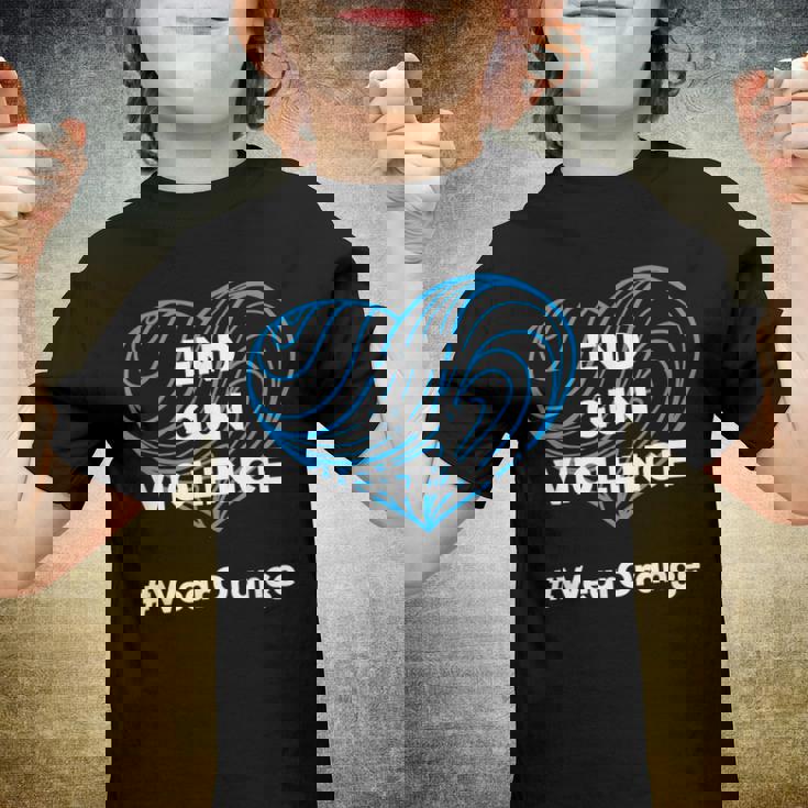 Enough End Gun Violence Wear Orange Youth T-shirt