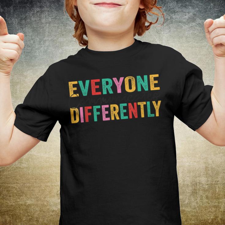 Everyone Communicates Differently V3 Youth T-shirt