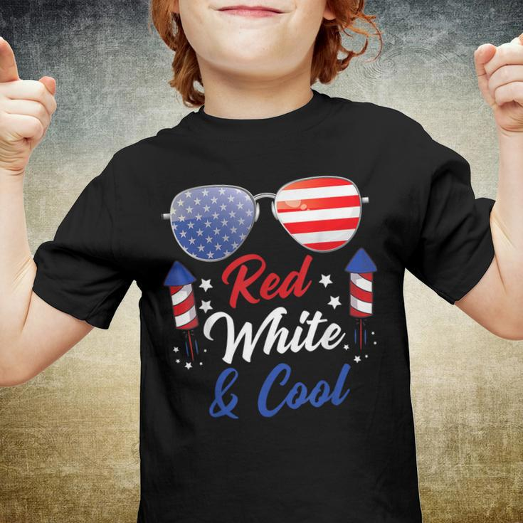Fourth Of July 4Th July Kids Red White And Blue Patriotic Youth T-shirt