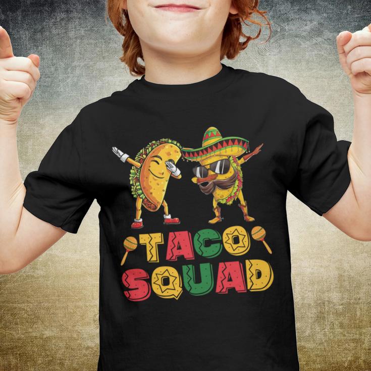 Funny Dabbing Taco Cinco De May Mexican Food V3 Youth T-shirt