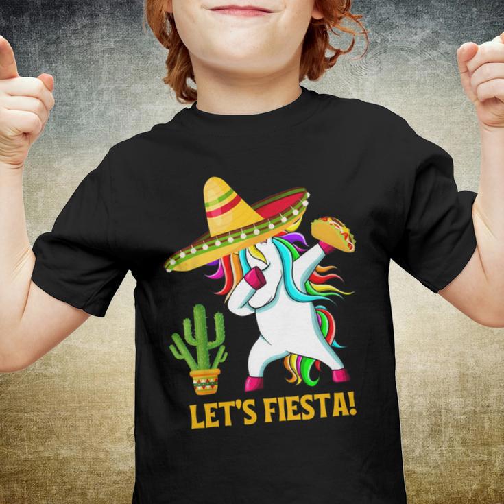 Funny Dabbing Taco Cinco De May Mexican Food V4 Youth T-shirt