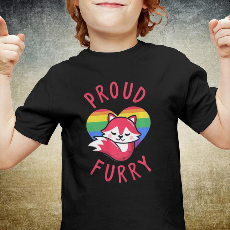 Furry Cosplay Or Furry Convention Or Proud Furry Youth T-shirt