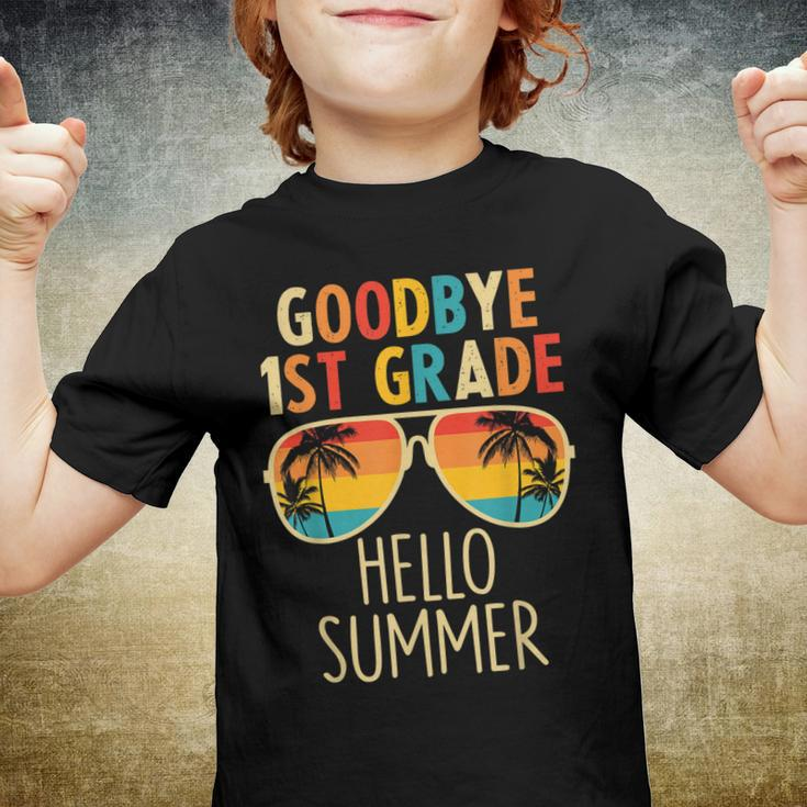 Goodbye 1St Grade Hello Summer Last Day Of School Boys Kids V2 Youth T-shirt