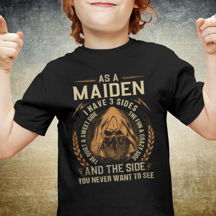 Maiden Name Shirt Maiden Family Name Youth T-shirt