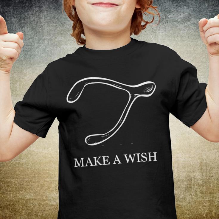 Make A Wish Chicken Turkey Wishbone 6 Shirt Youth T-shirt