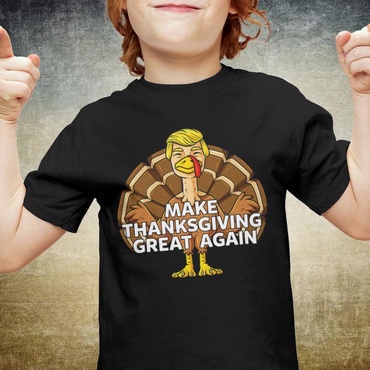 Make Thanksgiving Great Again Funny 3 Shirt Youth T-shirt