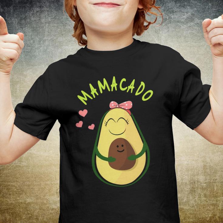 Mamacado Cute Avocado Pregnant Mom 502 Shirt Youth T-shirt