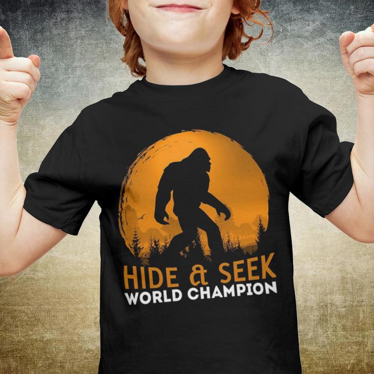 Market Trendz Bigfoot Hide And Seek Champion 405 Trending Shirt Youth T-shirt