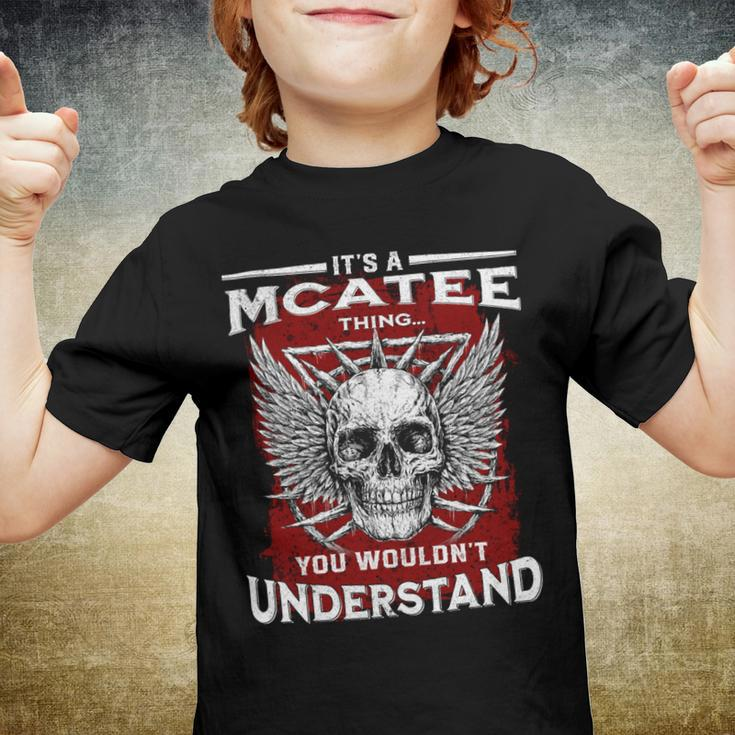 Mcatee Name Shirt Mcatee Family Name V3 Youth T-shirt