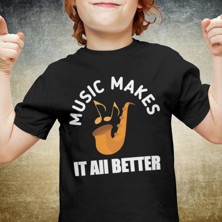 Music Makes It All Better 761 Shirt Youth T-shirt