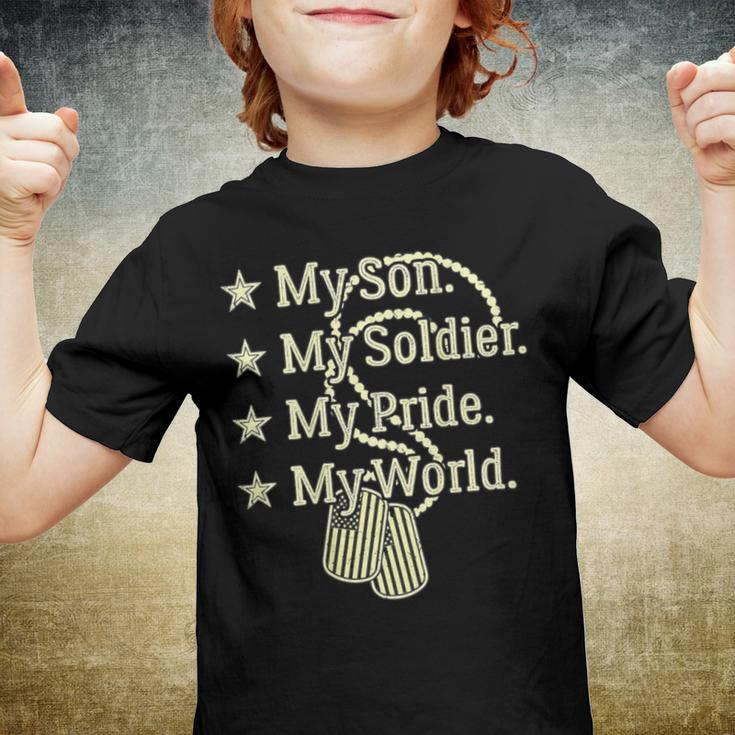 My Son Is A Soldier Hero Proud 707 Shirt Youth T-shirt