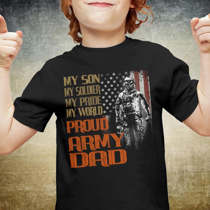 My Son Is A Soldier Hero Proud Army 708 Shirt Youth T-shirt