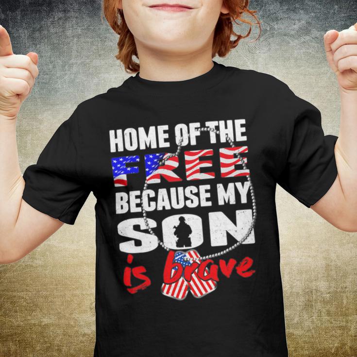 My Son Is Brave Home Of The Free Proud 716 Shirt Youth T-shirt