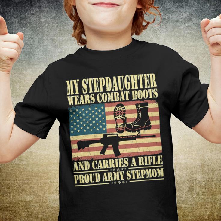 My Stepdaughter Wears Combat Boots 680 Shirt Youth T-shirt