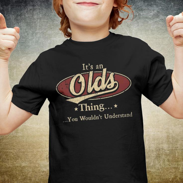 Olds Shirt Personalized Name GiftsShirt Name Print T Shirts Shirts With Name Olds Youth T-shirt