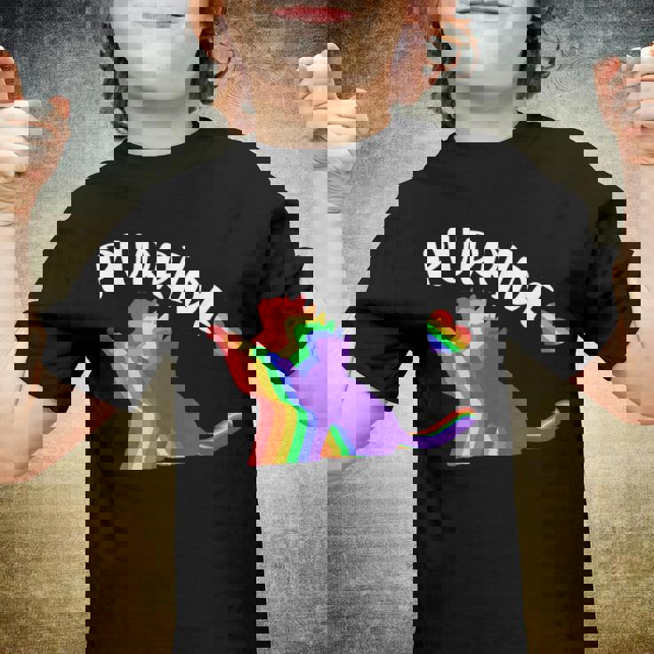 Purride Gay Pride Cat Pride Cat Cat Lgbtq Youth T-shirt Purride Gay Pride Cat Pride Cat Cat Lgbtq Youth T-shirt