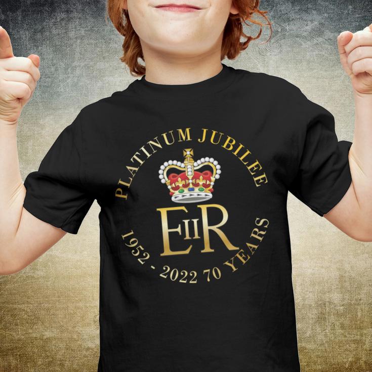 Queens Platinum Jubilee V2 Youth T-shirt