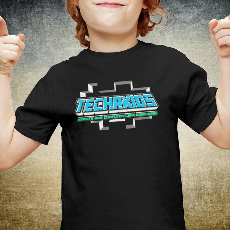 Techakids Website And Computer Game Designer Youth T-shirt