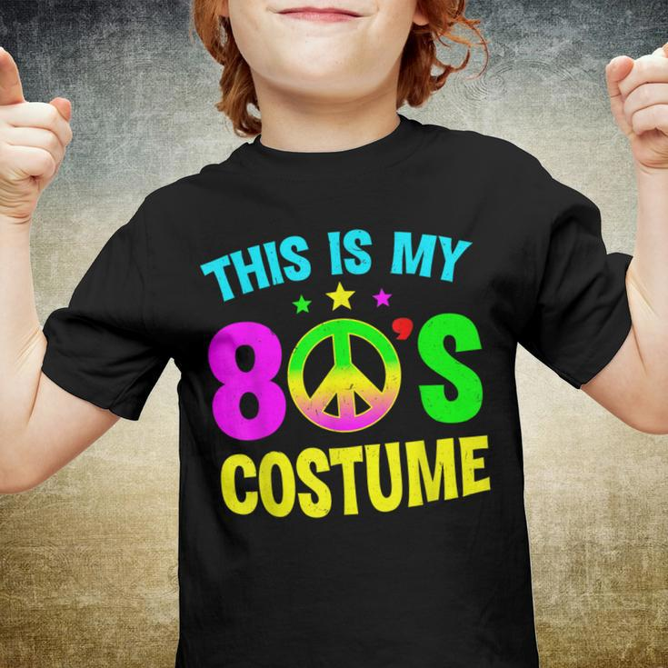 This Is My 80S Costume Funny Halloween 1980S 80S Party Youth T-shirt