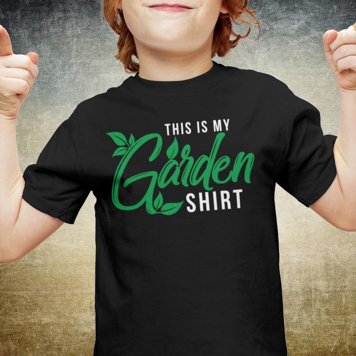 This Is My Garden Gardener Hob 552 Shirt Youth T-shirt