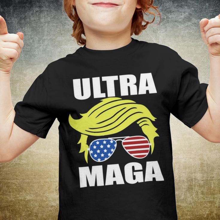 Ultra Maga Joe Biden Pro Trump Gift Youth T-shirt