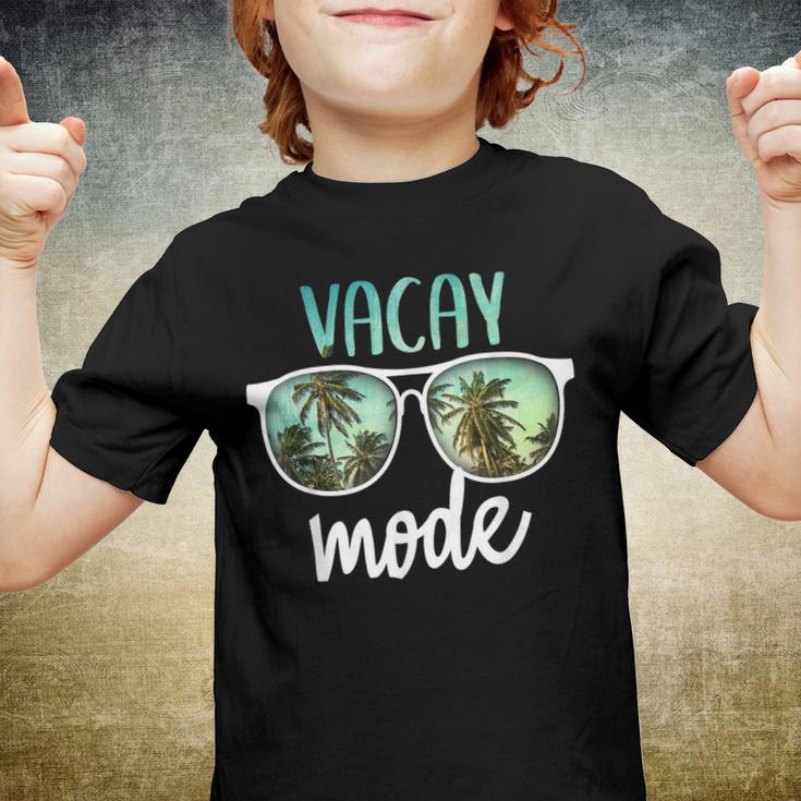 Vacay Mode Cute Vacation Summer Cruise Getaway Youth T-shirt