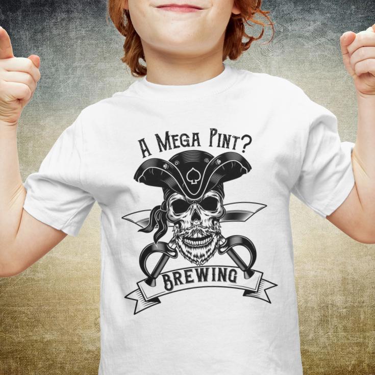 A Mega Pint Brewing Pirate Of The Mega Pint Youth T-shirt