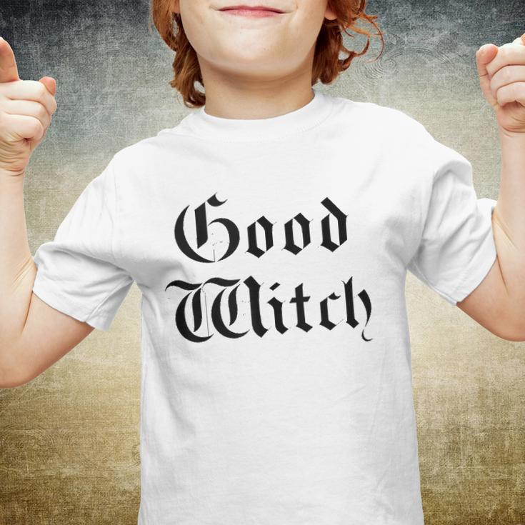 Bad Good Witch Bff Bestie Matching S Good Witch Youth T-shirt