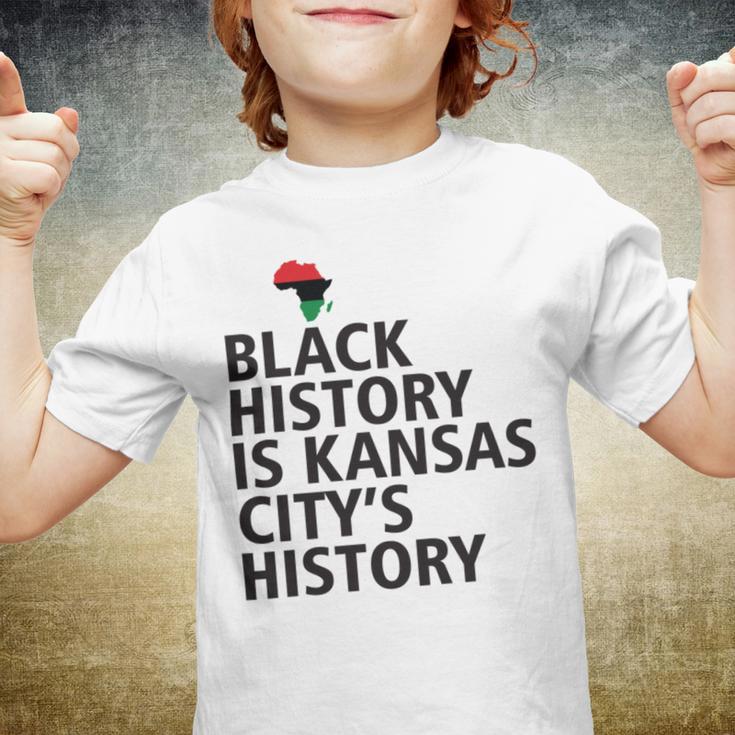 Black History Is Kansas Citys History Youth T-shirt