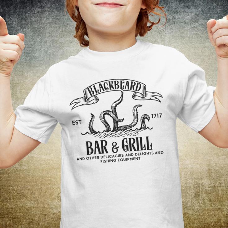 Blackbeards Bar And Grill Est Youth T-shirt