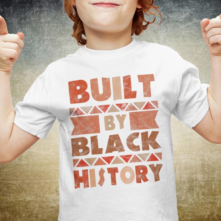 Built By Black History African American Pride Youth T-shirt