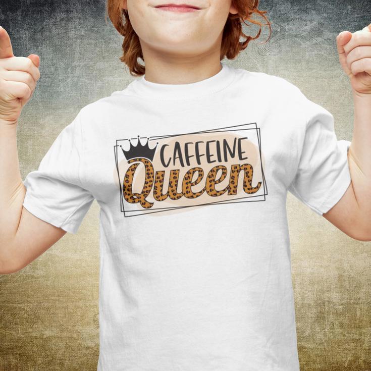 Caffeine Queen Graphic Shirt Design Youth T-shirt