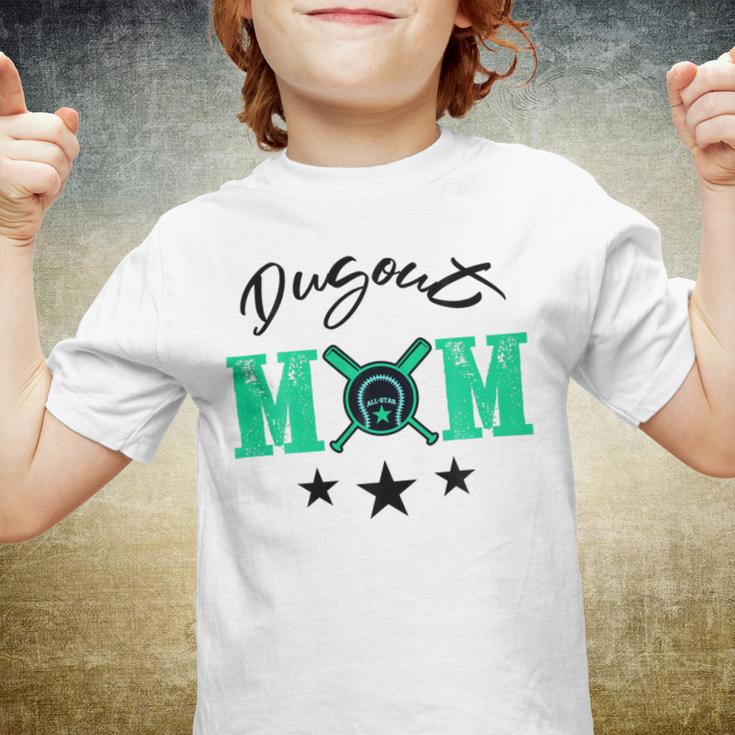 Dugout Mom Youth T-shirt