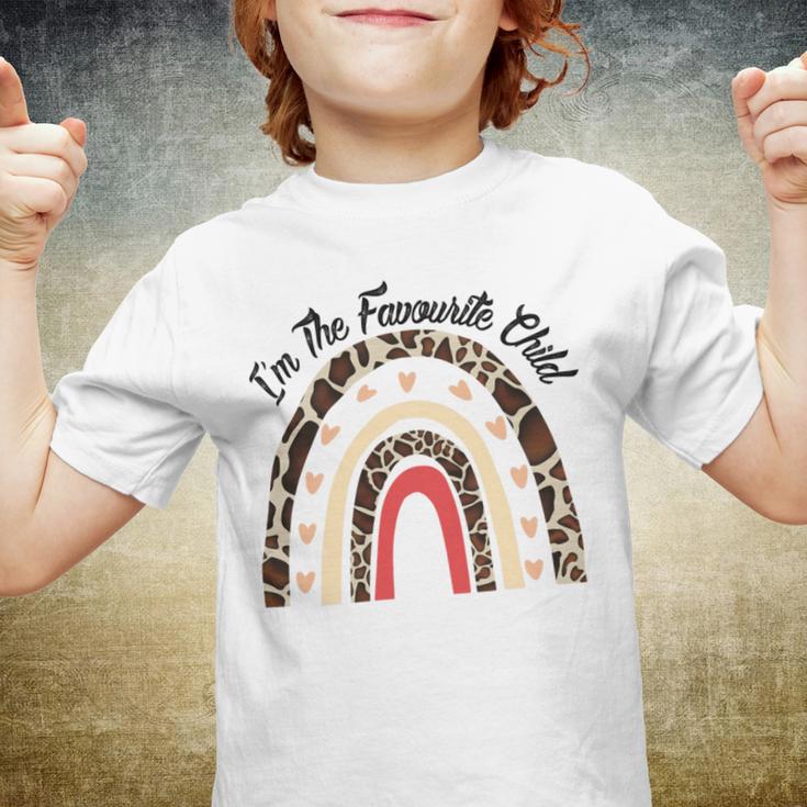 Funny Im The Favourite Child Siblings Family Tees Gift Essential Tshirt Youth T-shirt