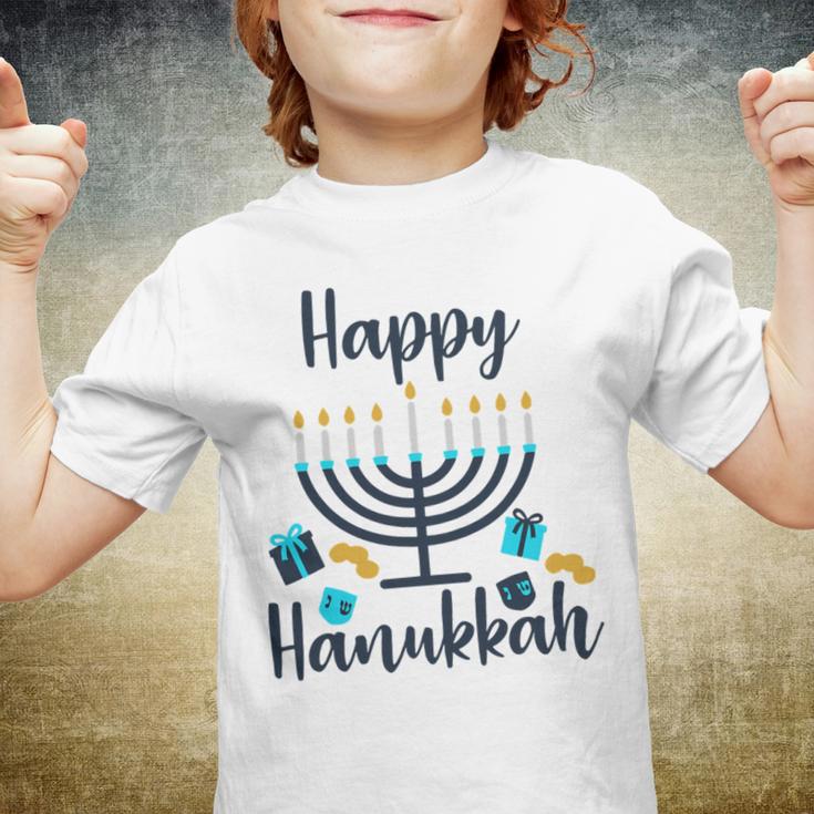 Happy Hanukkah Chanukah Pajama 893 Shirt Youth T-shirt